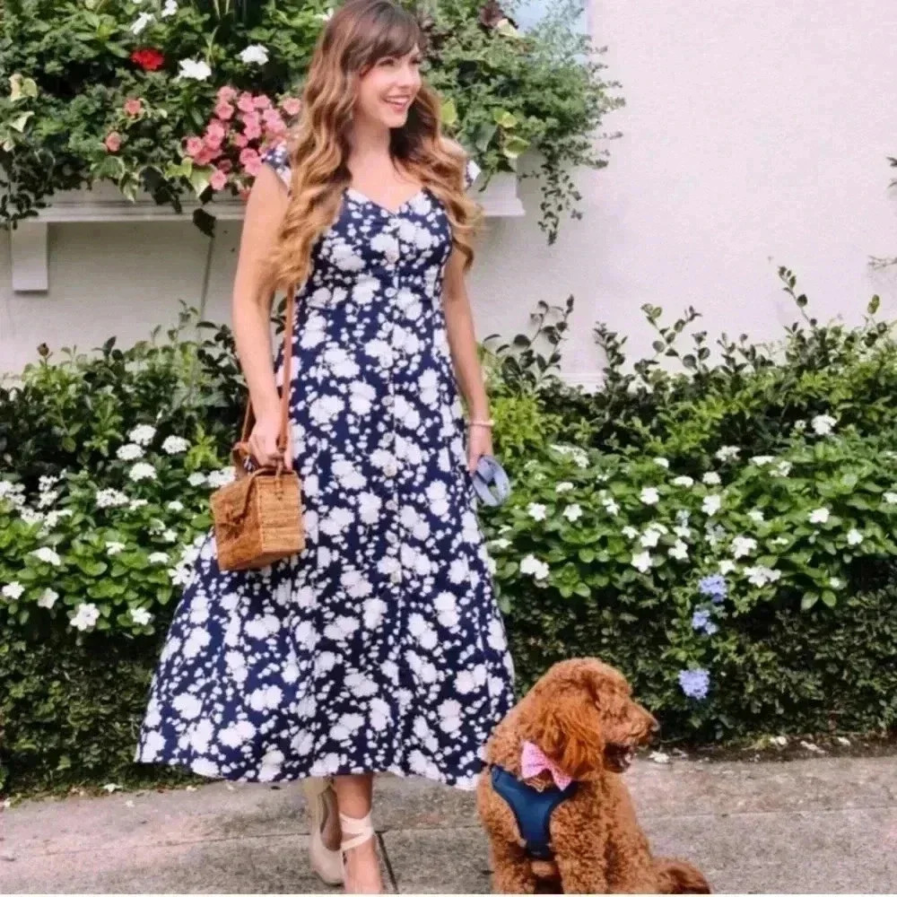 Anthropologie Maeve Tate Sundress, Size 6 - Picture 5 of 16
